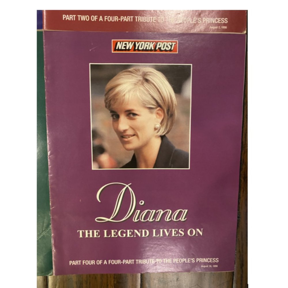 Vintage Magazines ; Princess Diana Four-Part Tribute 1998 New York Post - Picture 5 of 6
